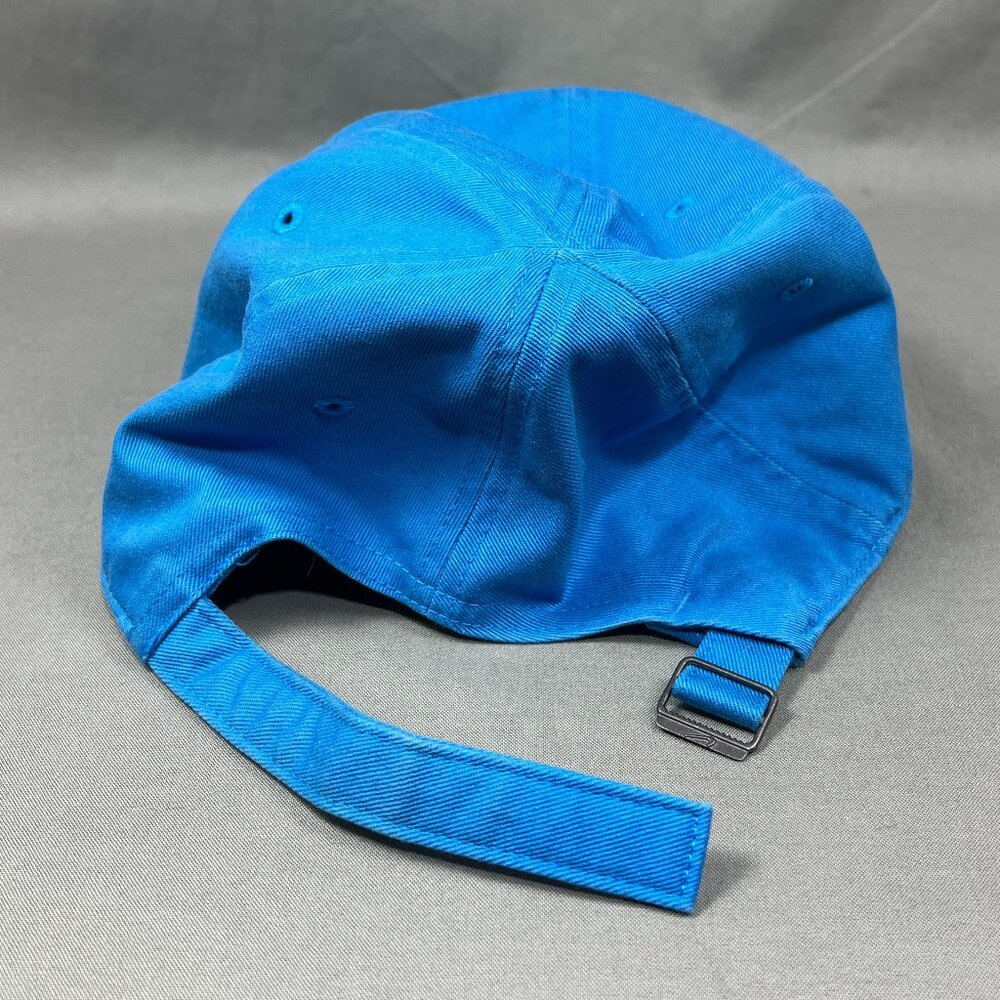 Nike Heritage86 S1ZE Strapback Hat Blue Adjustable Swoosh Running Golf Dad Mens - Picture 16 of 16